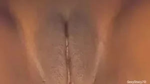 Sexystacy7's Meaty Cameltoe Teen Show - Masturbation solo avec un gros clitoir