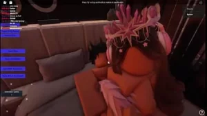 Heißes geiles Mädchen will Sex mit ihr auf Roblox haben